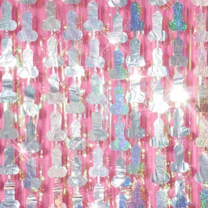 Rose Gold Tinsel Foil Fringe Streamer Curtain Backdrop, Hen Party Decorations, Bachelorette Party Decorations, Bachelorette Party Backdrop