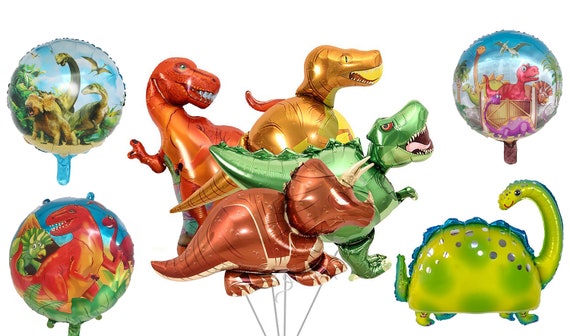 Dinosaur Balloons, T-REX Balloon, Dinosaur Birthday Party Supplies