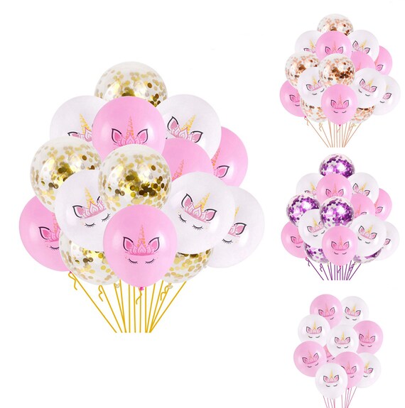 unicorn baby shower balloons