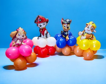 Paw Patrol Balloon Sculpture DIY Kit, Birthday Party Decor