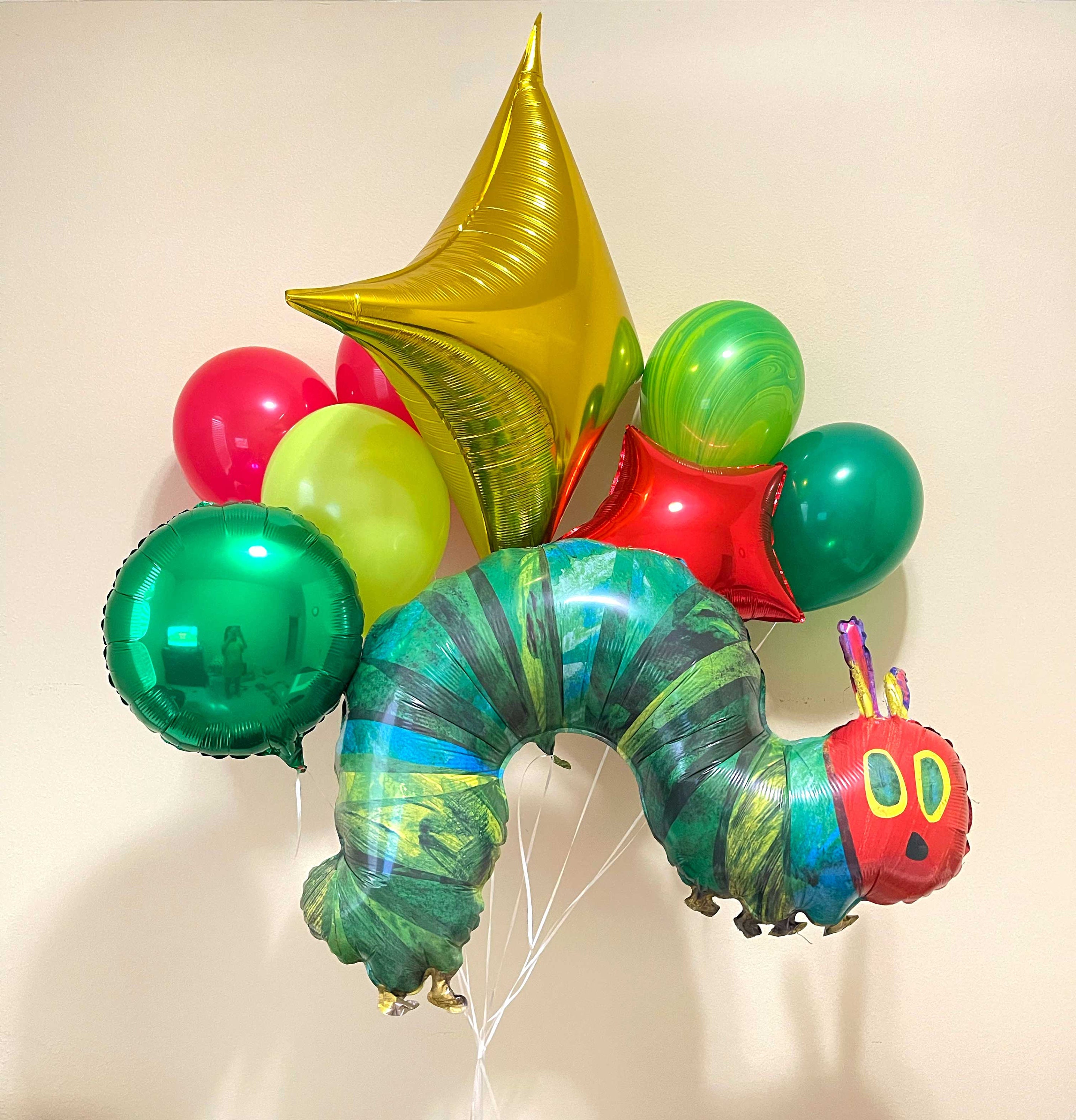 Ballon Alu Chiffre 2 - Or - 36 cm - My Party Kidz