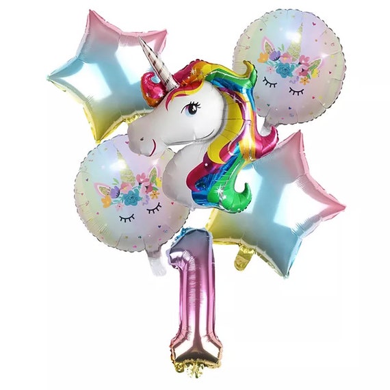 Unicorn Party Decorations Unicorn Birthday, Unicorn Paper Fans