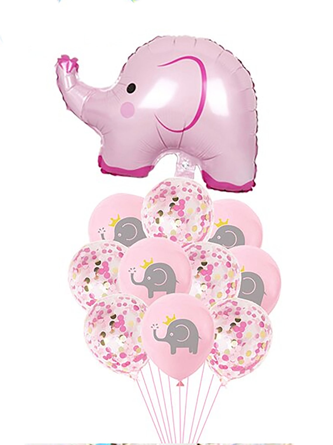 Elephant Balloons Baby Shower Balloons Boy's Baby Etsy