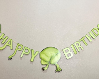 Dinosaur Birthday Banner, Jurassic Party Decor