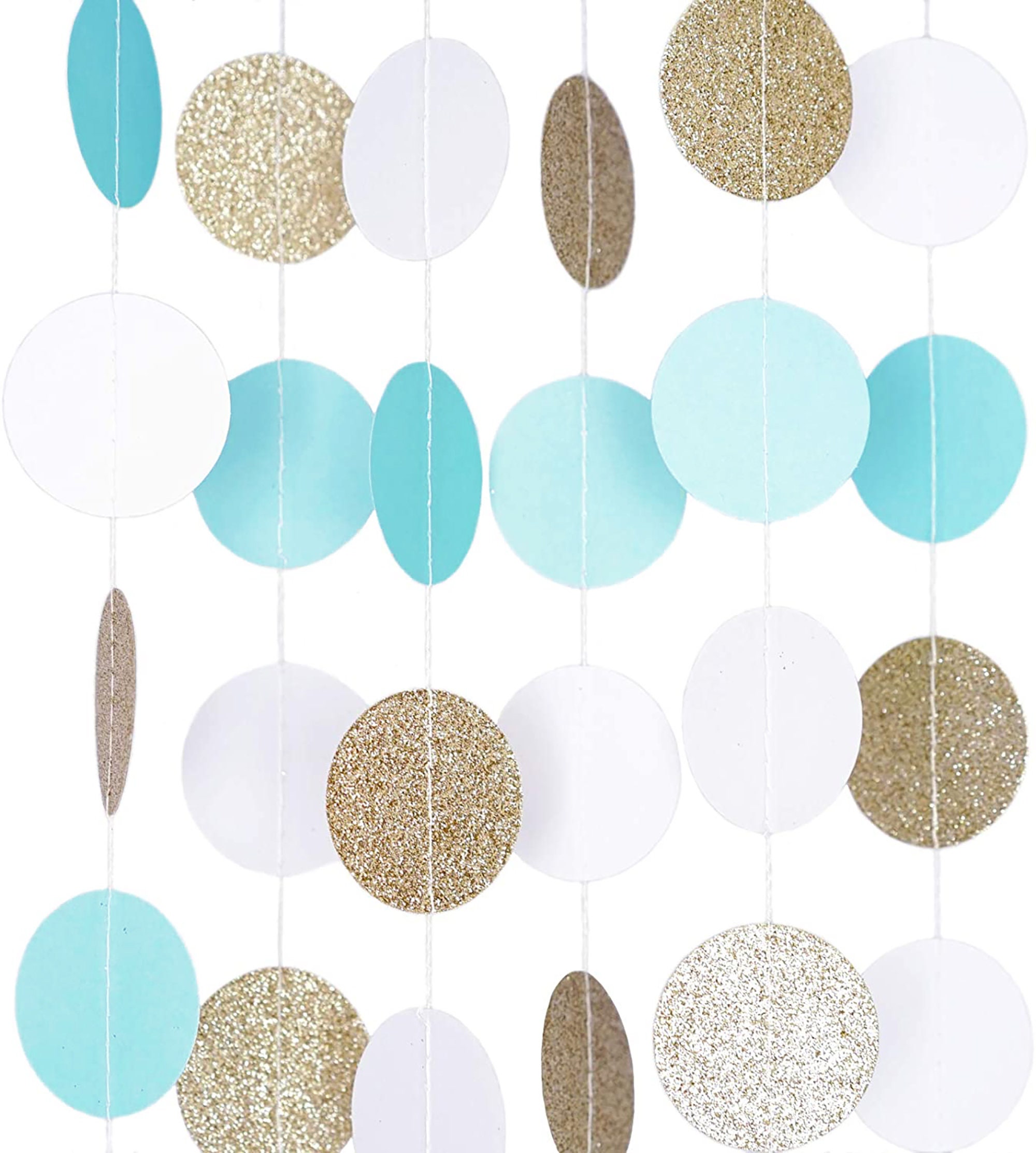 Royal Blue Circle DOT Garland for Wedding Winter Wonderland Hanging  Streamers Backdrop Banner for Birthday Graduation Baby Shower Party  Decoration Supplies - China Wedding Party and Birthday Party price