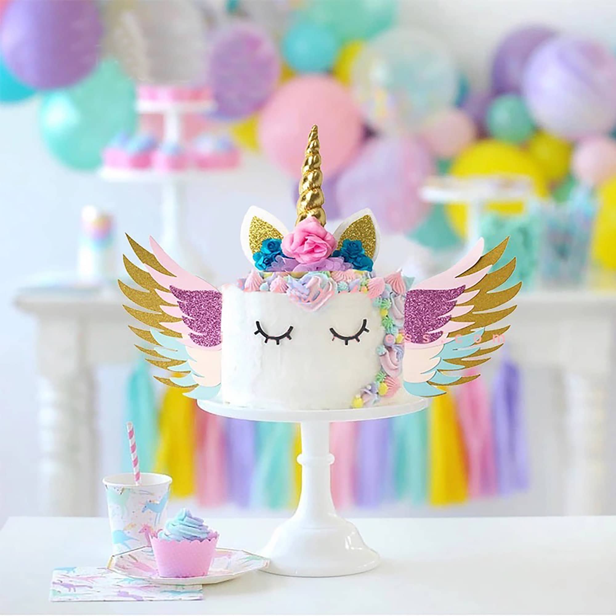 Unicorn Party Supplies & Decorations with Unicorn Cake Topper,Unicorn –  DaisyFormals-Bridesmaid and Formal Dresses in 59+ Colors