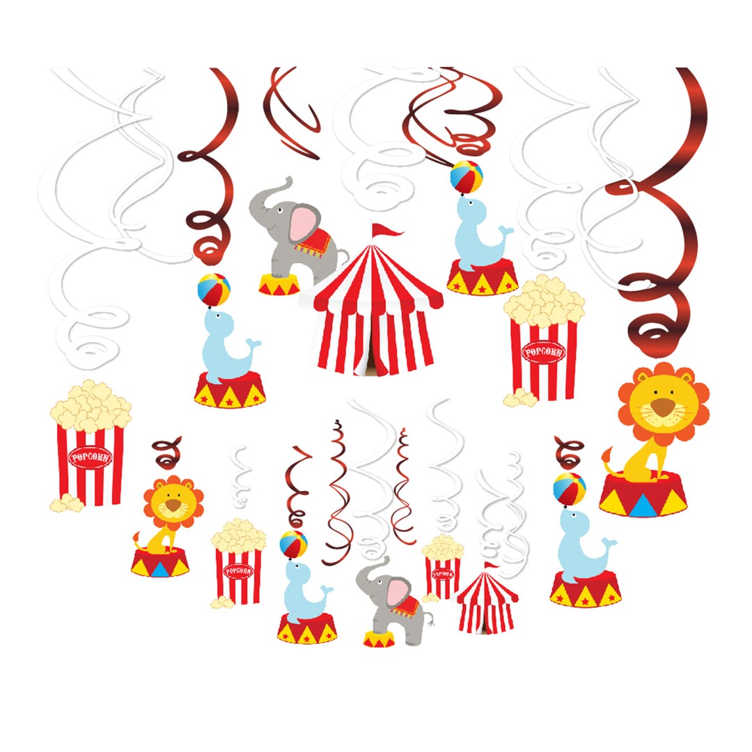 Circus Party Decoration Carnival Party Banner Circus - Etsy