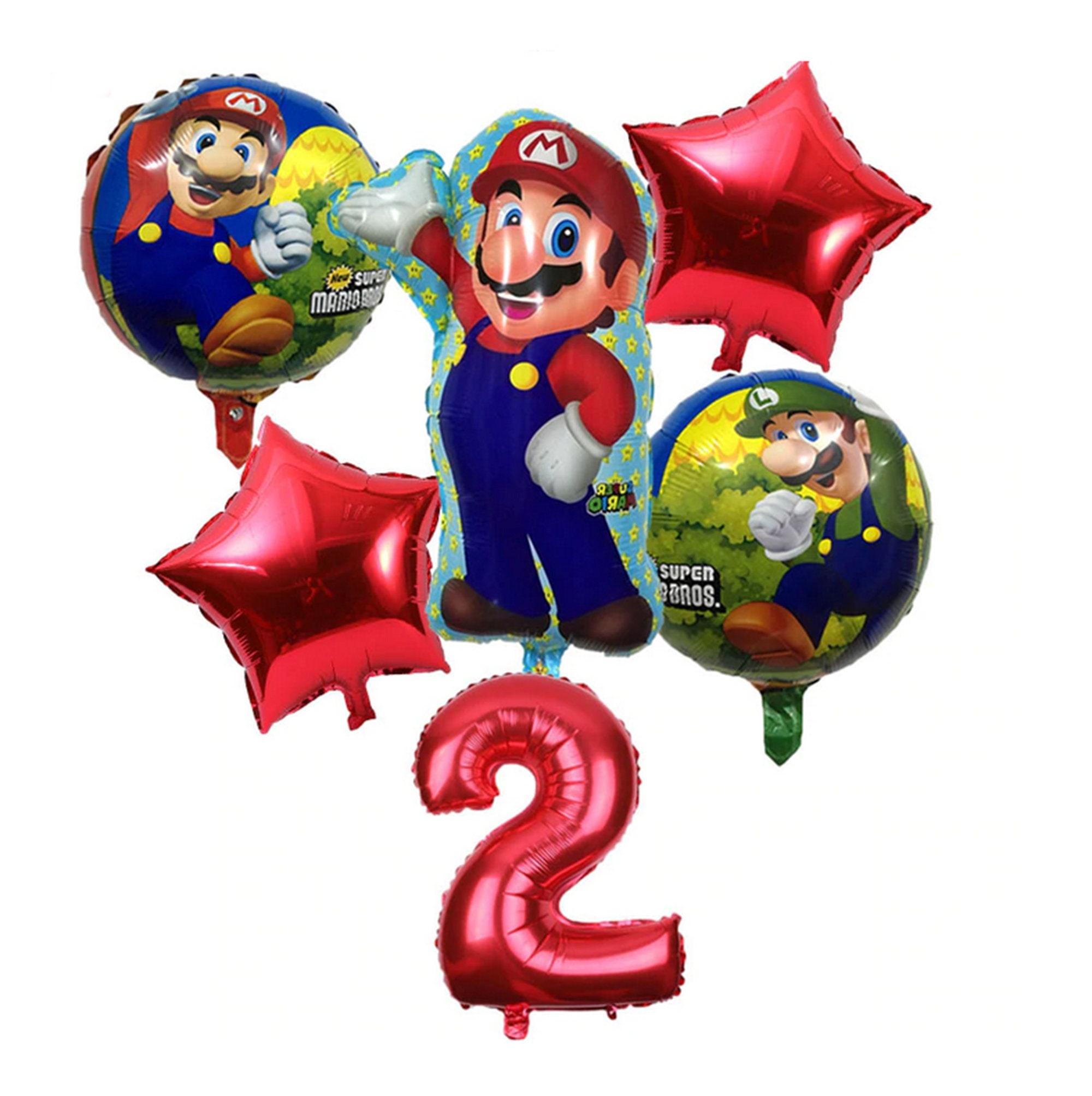 Globo de Super Mario Bros con Música (71cm)✔️ por sólo 16,65 €. Envío en  24h. Tienda Online. . ✓. Artículos de  decoración para Fiestas.