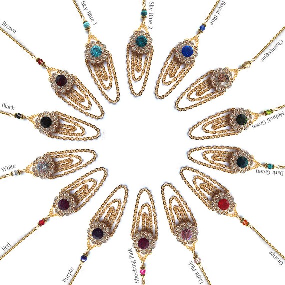 Maang tikka 2024 with chain