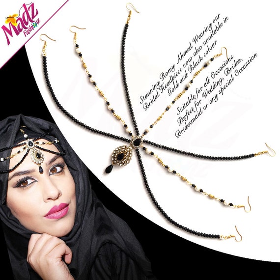 Hijab headpiece shop jewellery