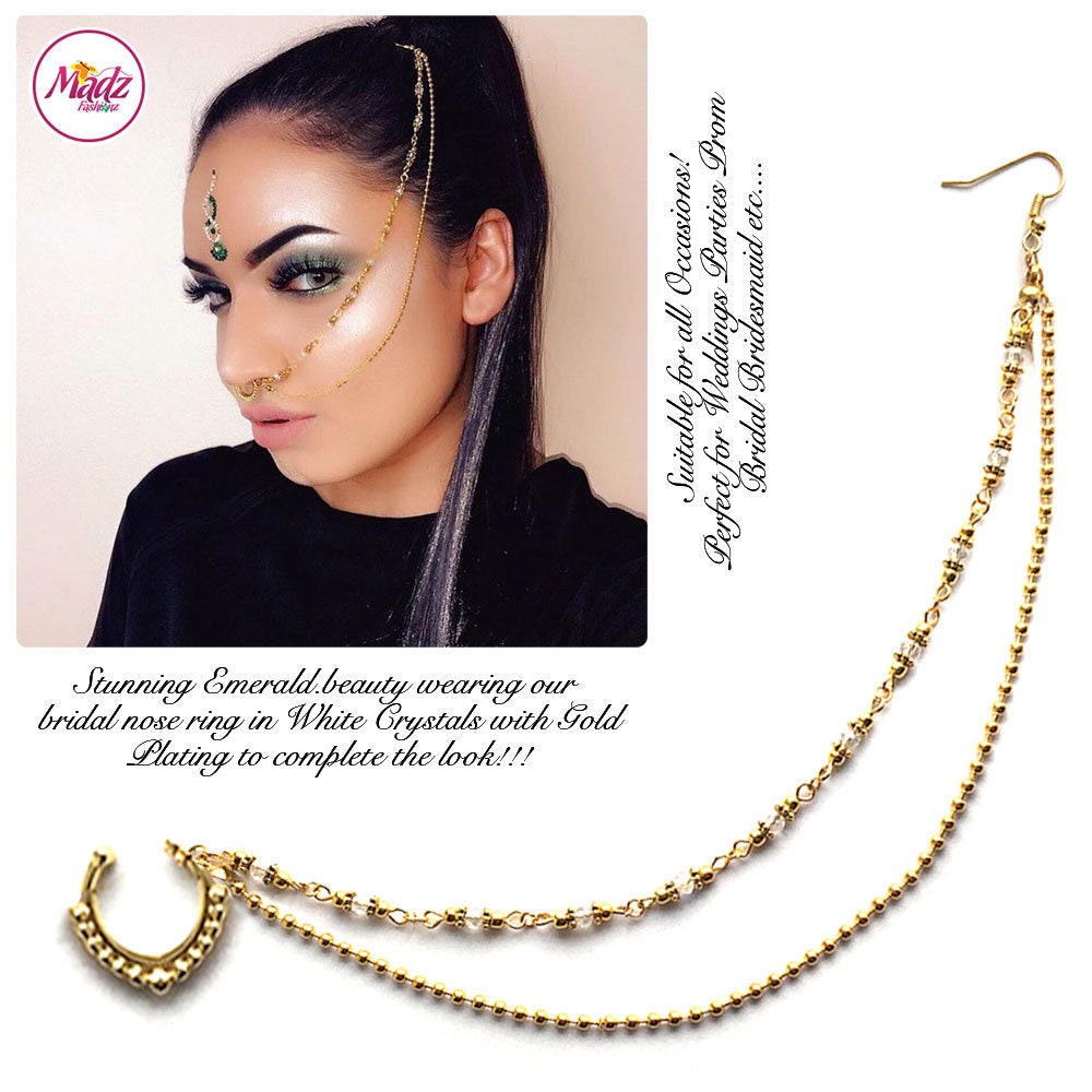 Artificial nathni best sale