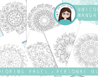 Kawaii Mandala Etsy