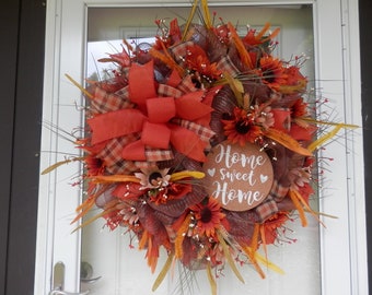 Wreaths for front door | Etsy