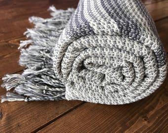 Istanbul Turkish Towel - Light Grey