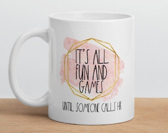 Funny HR Gift Nothing Surprises Me I Work In Human Resources Mug I’m In HR I Cant Fix Crazy Don’t Make Me Use My HR Voice Cute Coworker Gift