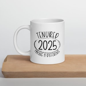 Tenure Medewerker Tenure Koffiemok Vaste aanstelling 2025 Vaste aanstelling Professor Vaste Leraar Vrouwen Maken het Verschil Tenure Promotie 2025