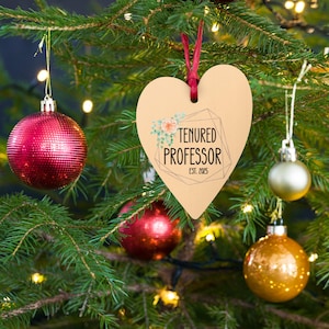 Tenured Professor Ornament Tenure 2025 Tenured Professor Geschenk Tenured 2025 College-Professor Tenured AF Herzlichen Glückwunsch zur Tenure