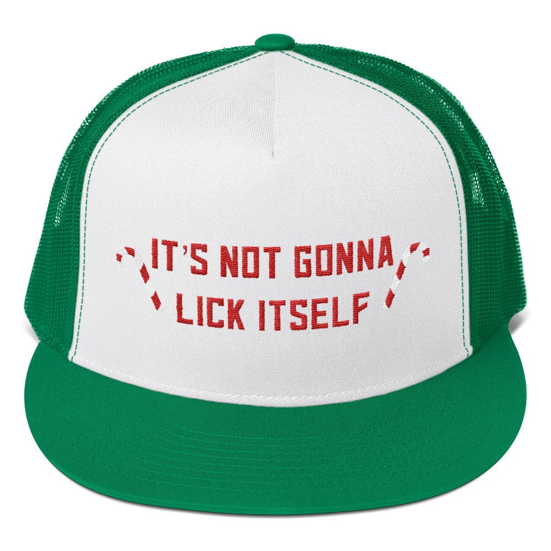 White Trash Hats It's Not Gonna Lick Itself Trucker Cap - Etsy