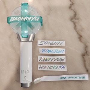 TXT Light stick Decals ver 2 | Tomorrow X Together | Act: Promise | Moa Vinyl Sticker for Light sticks