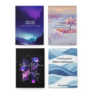 BTS/Army Inspirational Lyrics | Spiral Notebook/Hardcover Journal | Favorite Quotes | 5.75 x 8 inches | 150 pages