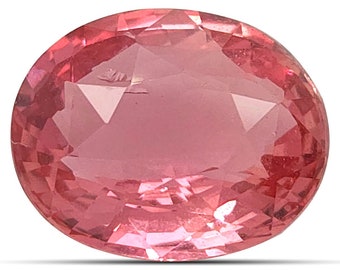 Padparadscha Sapphire, GIA Certified Sapphire Loose Gemstone, Natural Padparadscha Sapphire 2.25 carats