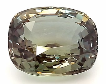 Alejandrita 5.10 quilates, Piedra preciosa certificada natural para anillo de compromiso, Alejandrita suelta, Fabricación de joyas