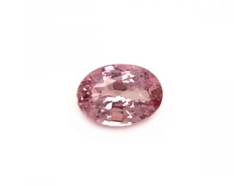 Sapphire Gemstone, Unheated Padparadscha Sapphire 1.75 carats, Certified Padparadscha for Ring Making, Pink Sapphire Crystal