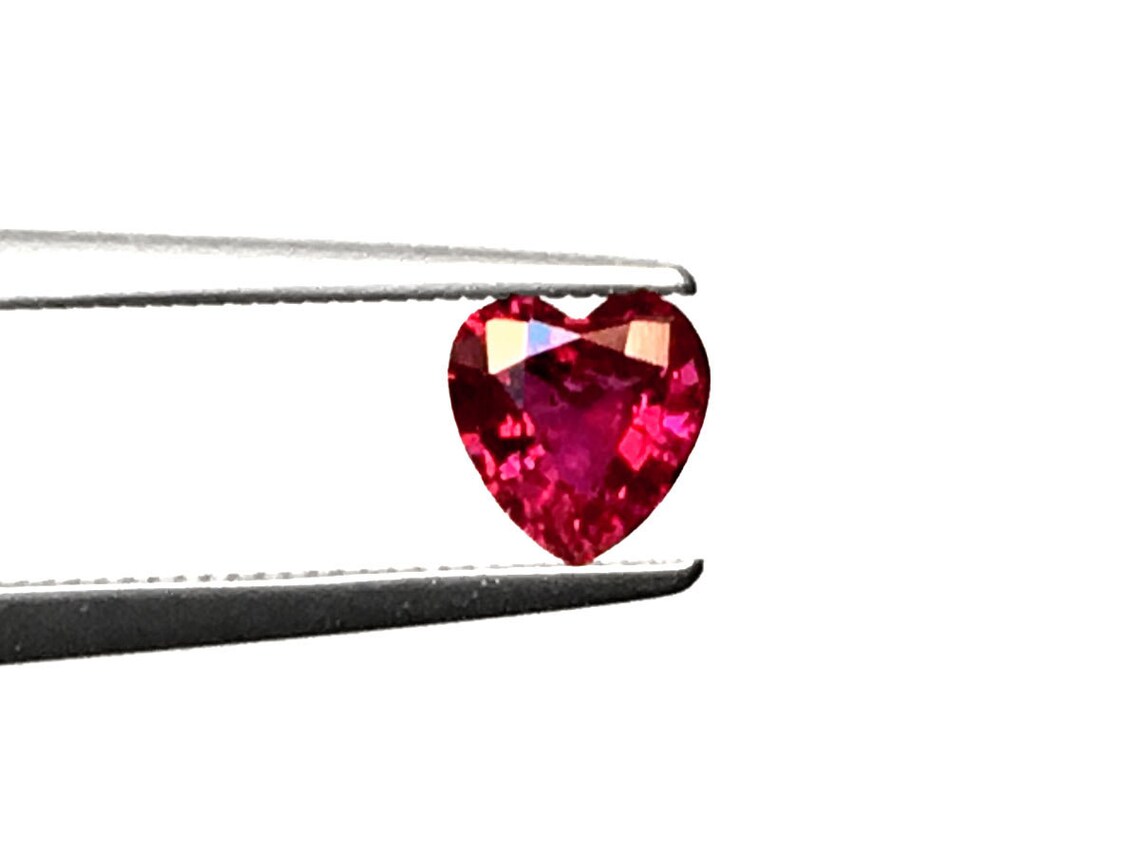 Ruby Gemstone Genuine Thai/Siam Ruby 0.55 carats Natural | Etsy