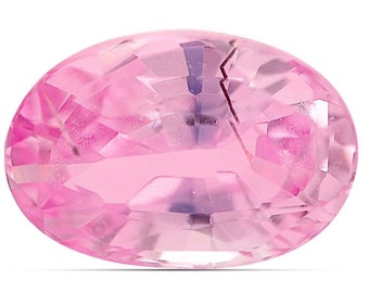 Padparadscha Sapphire, Unheated Padparadscha Sapphire 1.13 carats, Certified Padparadscha Loose for Jewelry Making