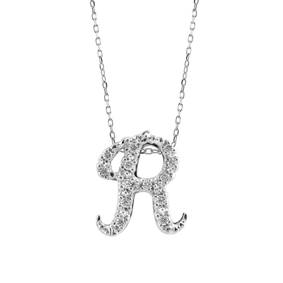 Necklace Personalized Necklace Diamonds 
