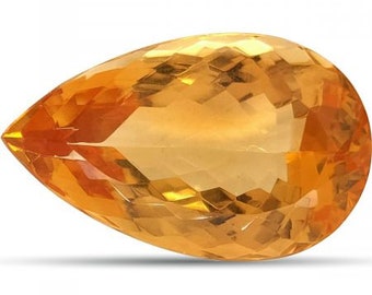 Natural Imperial Topaz 9.04 carats, Loose Imperial Topaz Gemstone,  Jewelry Making Imperial Topaz