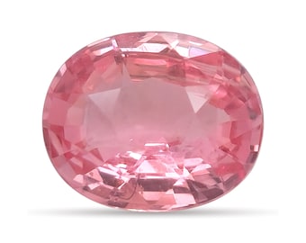 Padparadscha Sapphire, Certified Padparadscha Loose for Engagement Ring, Natural Padparadscha Sapphire 1.51 carats