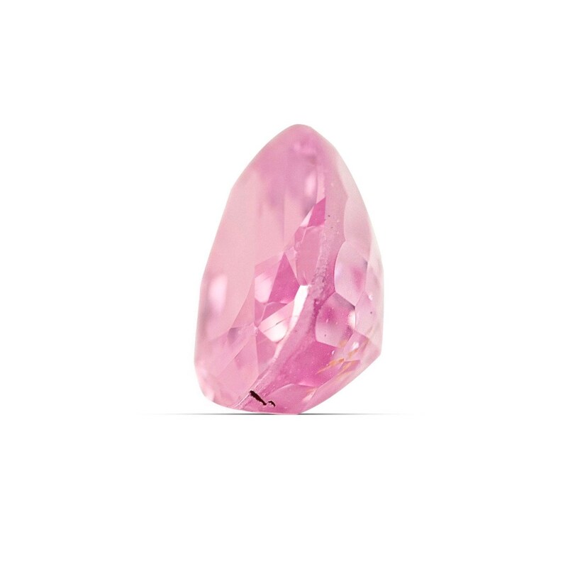 Padparadscha Sapphire, Unheated Padparadscha Sapphire 1.13 carats, Certified Padparadscha Loose for Jewelry Making image 4