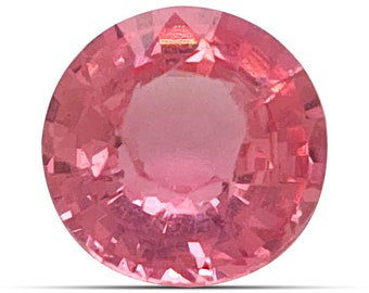 Sapphire, Padparadscha Sapphire 0.71 carats, Certified Sapphire, Natural Padparadscha Sapphire, Gemstone for Jewelry Making