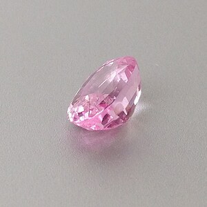 Padparadscha Sapphire, Unheated Padparadscha Sapphire 1.13 carats, Certified Padparadscha Loose for Jewelry Making image 10