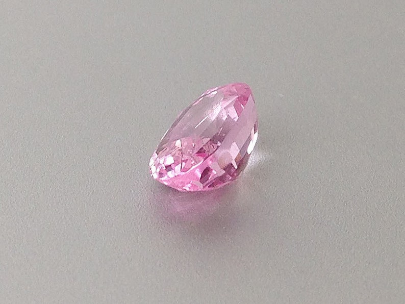 Padparadscha Sapphire, Unheated Padparadscha Sapphire 1.13 carats, Certified Padparadscha Loose for Jewelry Making image 10