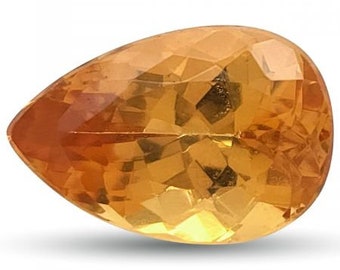 Imperial Topaz Gemstone, Natural Imperial Topaz 1.82 carats, Loose Topaz Stone for Jewelry Making