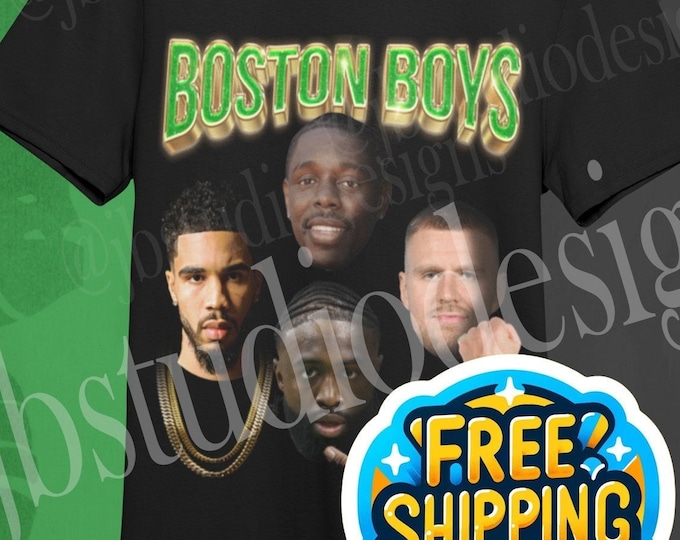 Vintage Style Tee Boston Boys Celtics 2024 Players Finals Shirt NBA Jayson Tatum Jaylen Brown Jrue Holiday Kristaps Porzingis Death Row