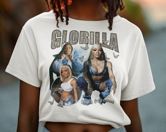 GloRilla Vintage 90's Style T-Shirt, Rap Shirt, Concert Tee, GloRilla Shirt, Rap Tees Unisex Free Shipping