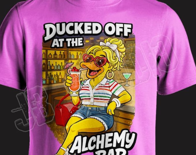 Ducked Off At The Alchemy Bar Cruise Girl Duck Tee Funny Vacation Gift Carnival Cruise Shirt