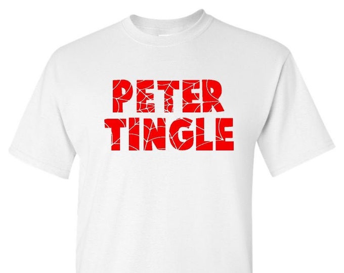 Spiderman Peter Tingle , Far From Home Shirts, Spider-man Tee, Spider man Tees, Stark, T-shirt, Avengers T-shirts