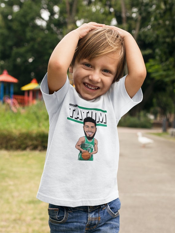 Camisa Jayson Tatum para camiseta de dibujos animados de los