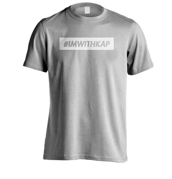 landinwaarts vasthoudend Kampioenschap IM WITH KAP T Shirt Social Justice Colin Kaepernick Tees - Etsy