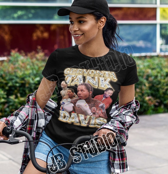 Gervonta Tank Davis Bootleg Vintage 90's Rap T Shirt Boxing WBA