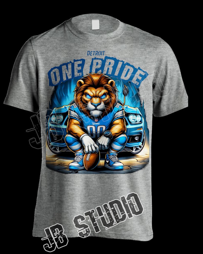 Detroit Lions One Pride Shirt Detroit Clothing Cute Detroit Gift Gift for Her Him 2024 Unisex Youth Women s Fit US Free Shipping Etsy