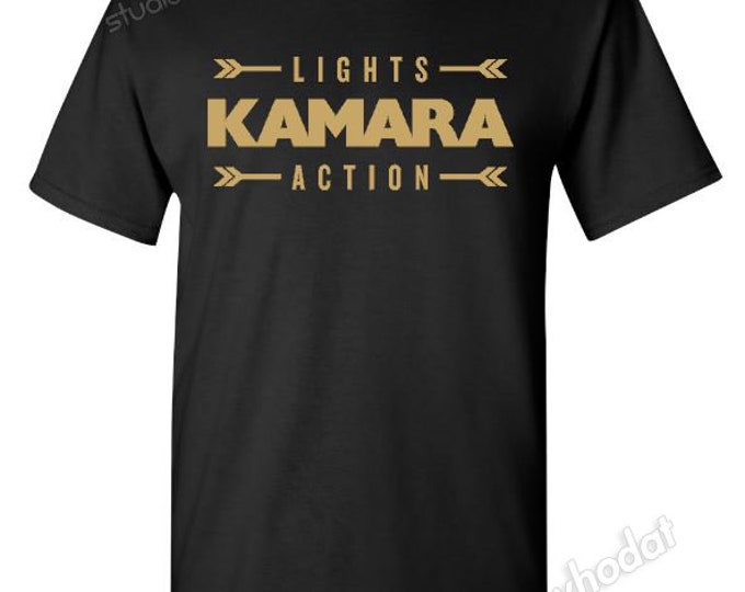 Lights Kamara Action Tee Saints Alvin Player Fan Tee Who Dat Football T-Shirt WhoDat