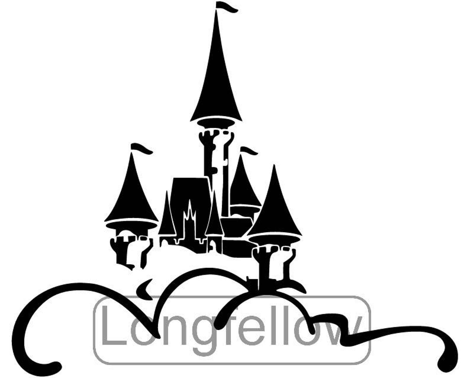 Magic Kingdom Castle SVG - Etsy