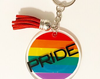LGBTQ Aluminum Keychain Gay Pride OOOH Sounds Gay I/'m In One-sided keychain Key ring d\u00e9cor Unique Gifts Valentines Day
