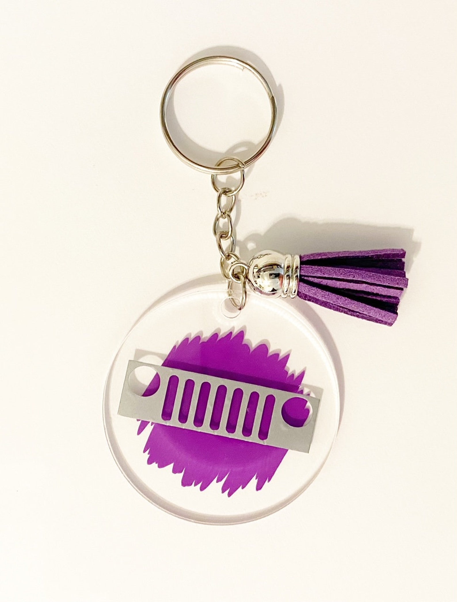 Jeep Grill Keychain Personalized Jeep Keychain Jeep Etsy