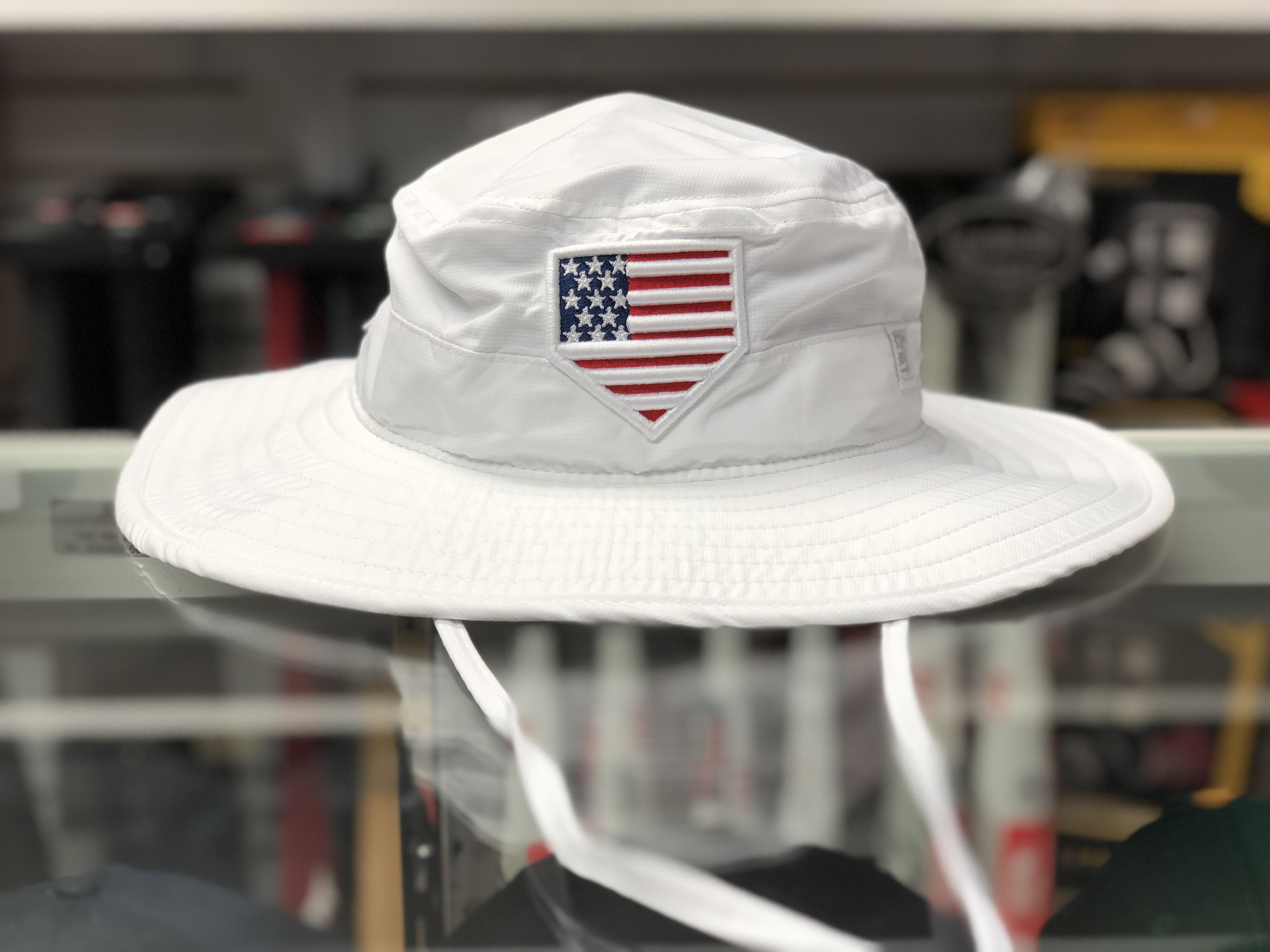 American Flag Baseball Boonie - Etsy 